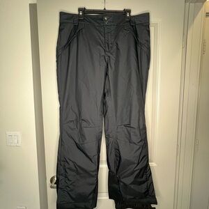 Columbia Women’s Black Outdoor Ski/Snow Pants-Omni Tech